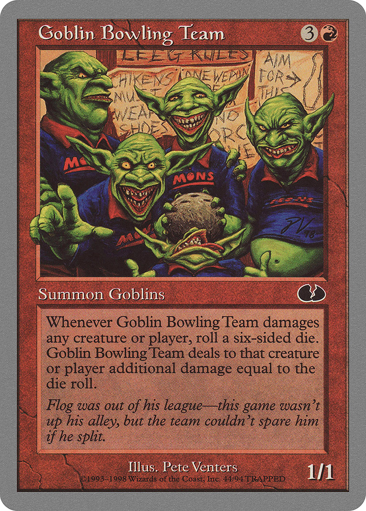 Goblin Bowling Team Card Image