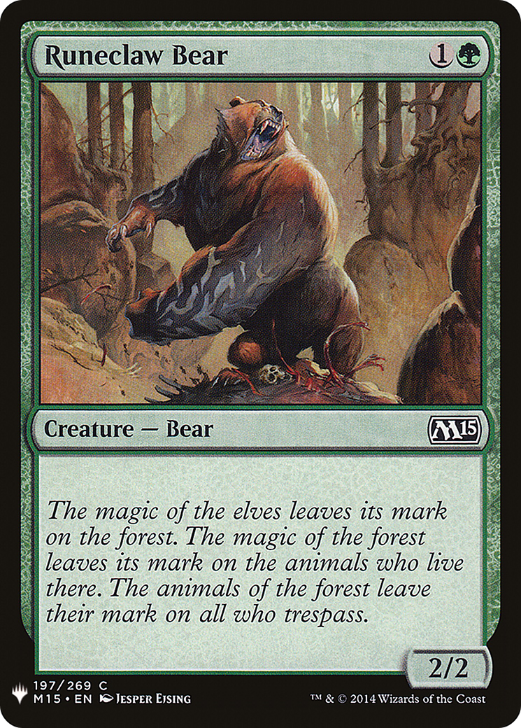 Runeclaw Bear Card Image