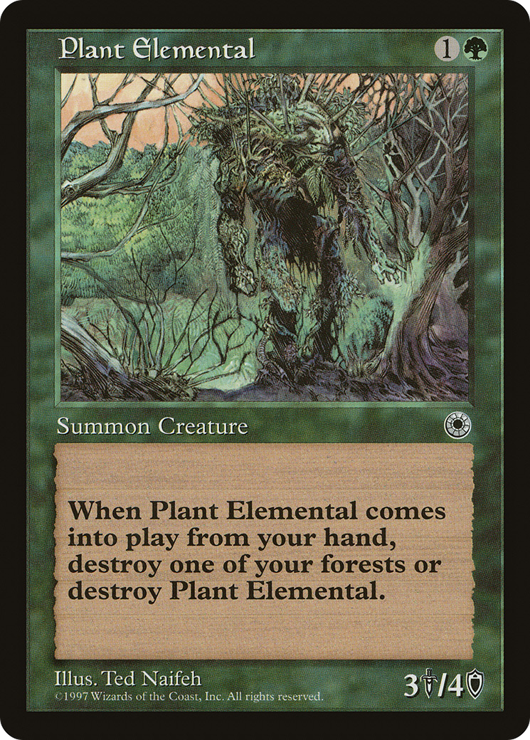 Plant Elemental Card Image