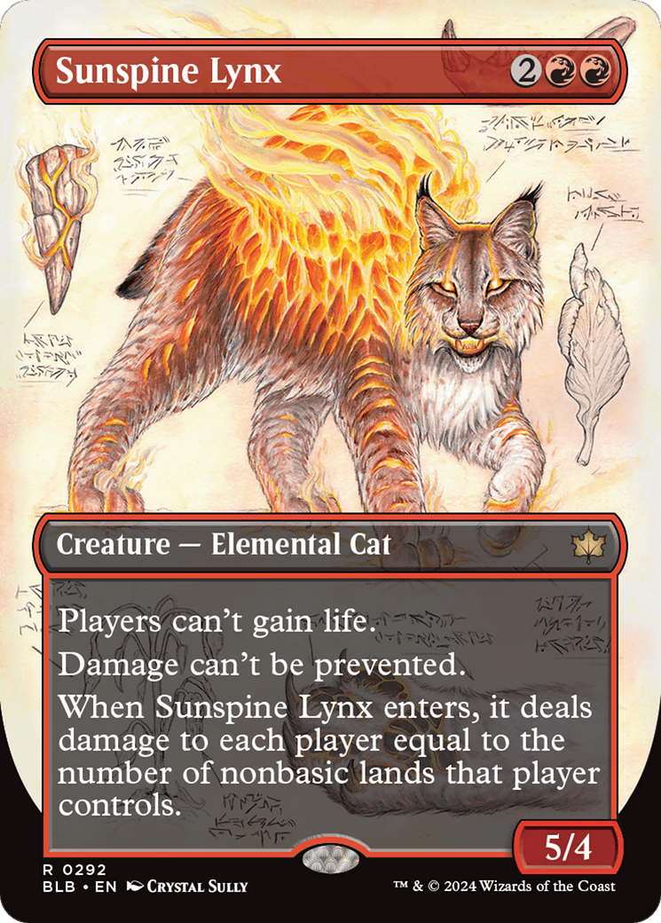 Sunspine Lynx Card Image