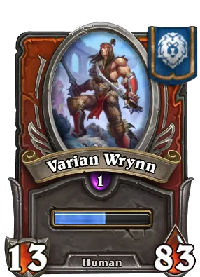 Varian Wrynn Card Image