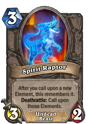 Spirit Raptor Card Image