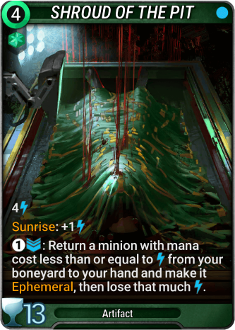 Shroud of the Pit Card Image