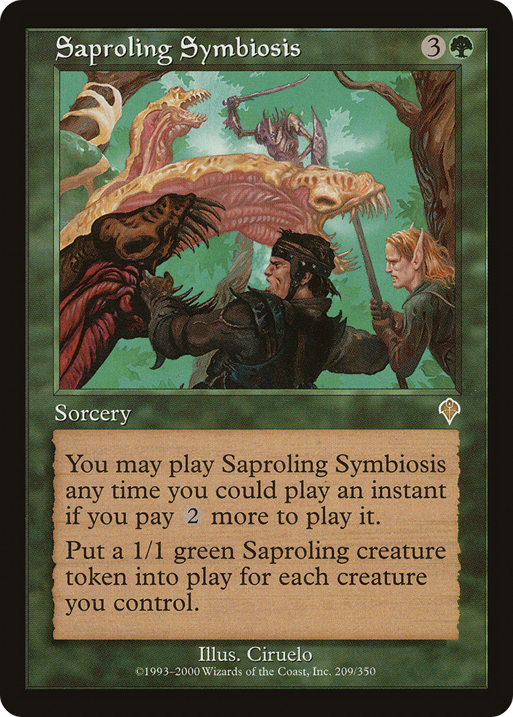 Saproling Symbiosis Card Image