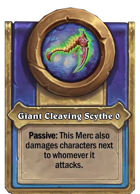 Giant Cleaving Scythe {0} Card Image