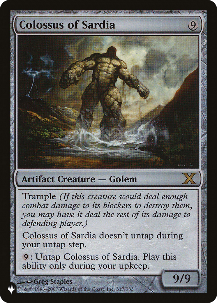 Colossus of Sardia Card Image