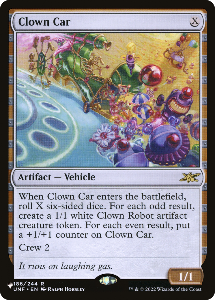 Clown Car Card Image