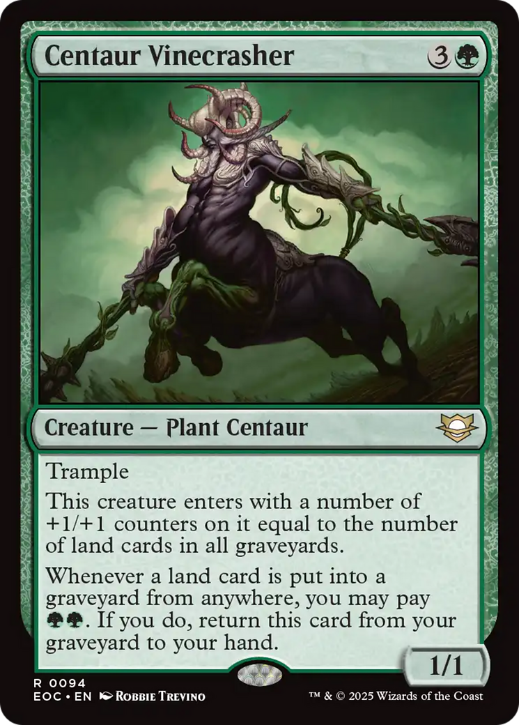 Centaur Vinecrasher Card Image