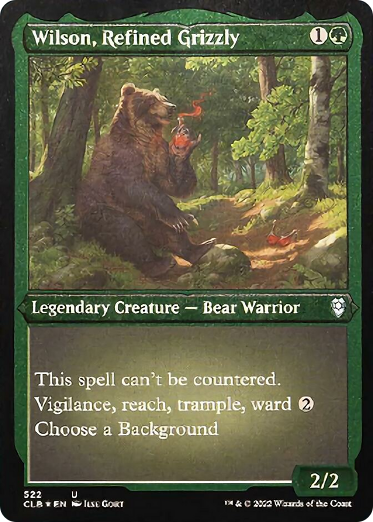 Wilson, Refined Grizzly Card Image