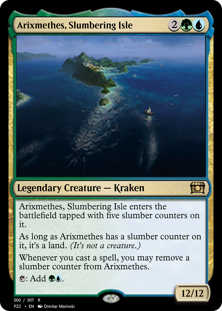 Arixmethes, Slumbering Isle Card Image