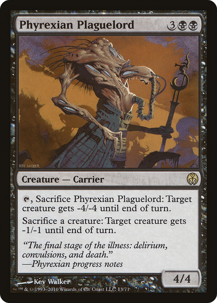 Phyrexian Plaguelord Card Image