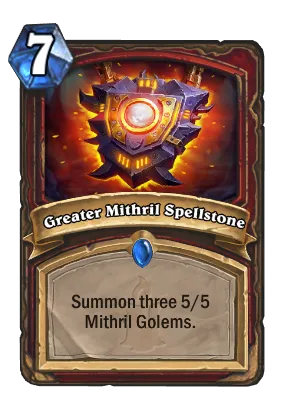 Greater Mithril Spellstone Card Image