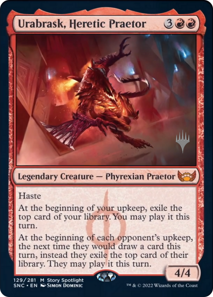 Urabrask, Heretic Praetor Card Image