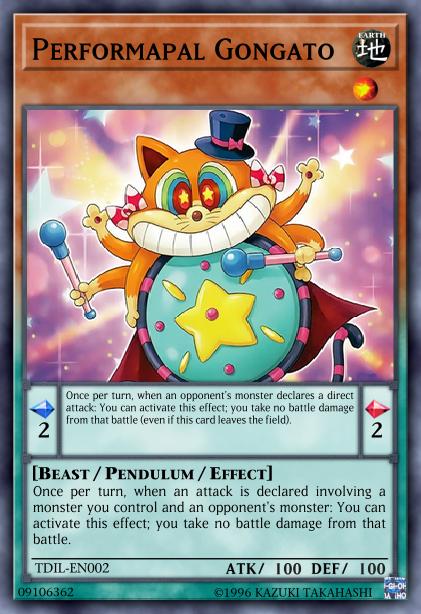 Performapal Gongato Card Image