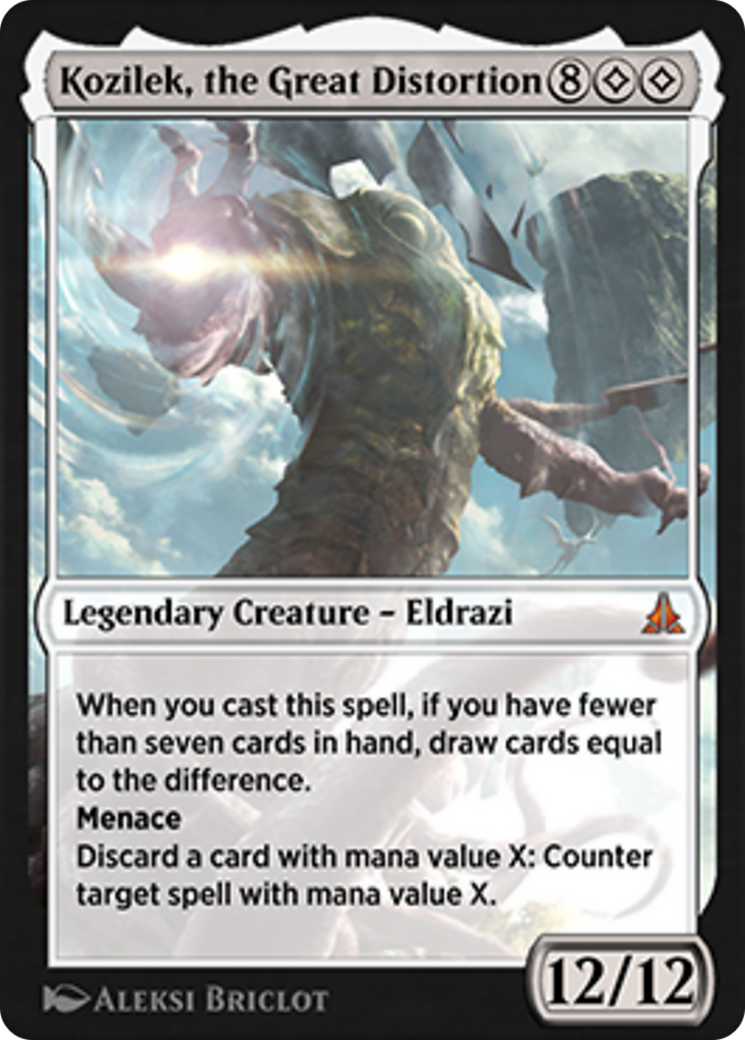 Kozilek, the Great Distortion Card Image