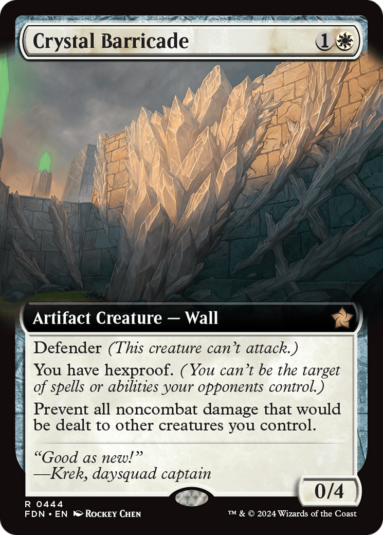 Crystal Barricade Card Image