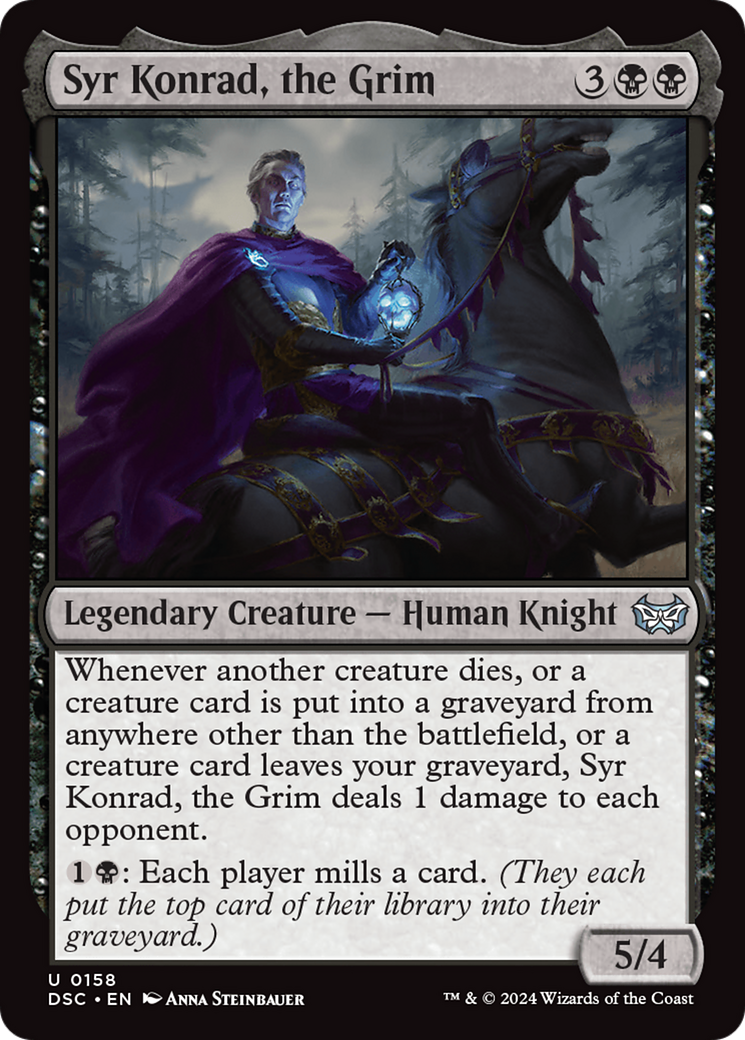 Syr Konrad, the Grim Card Image
