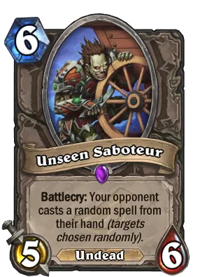 Unseen Saboteur Card Image