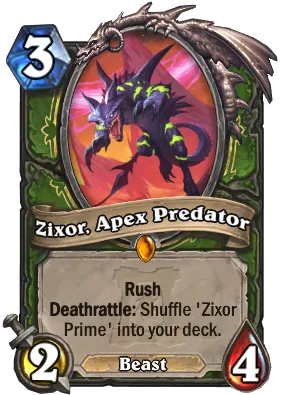 Zixor, Apex Predator Card Image