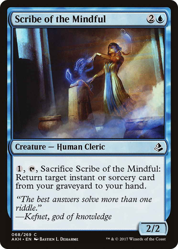 Scribe of the Mindful Card Image