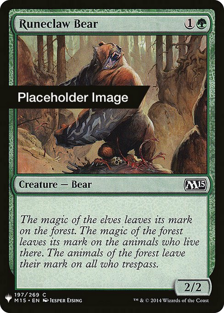 Runeclaw Bear Card Image