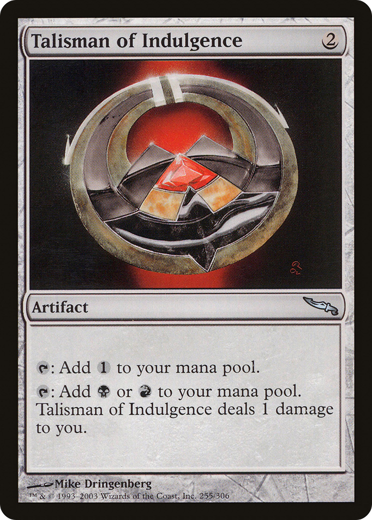 Talisman of Indulgence Card Image