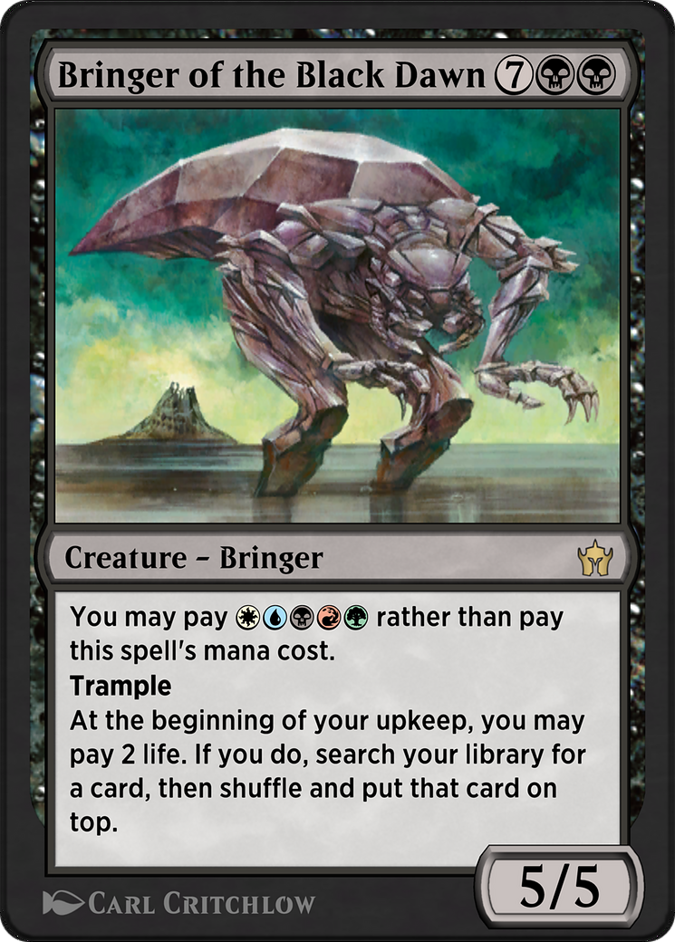 Bringer of the Black Dawn Card Image
