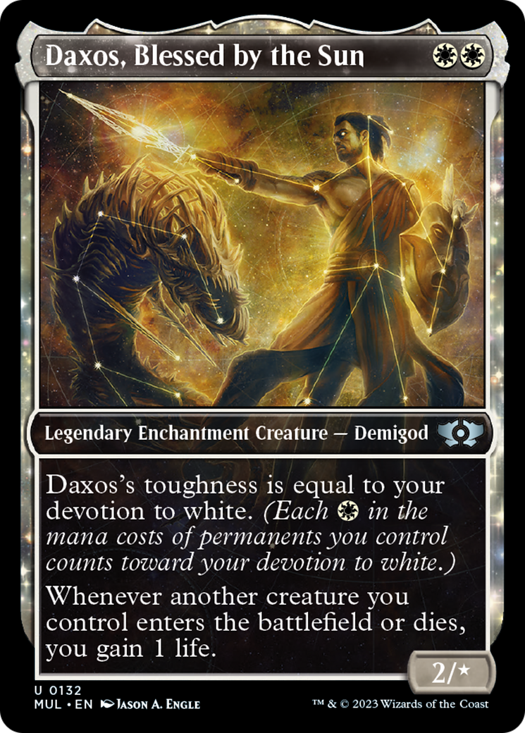 Daxos, Blessed by the Sun Card Image