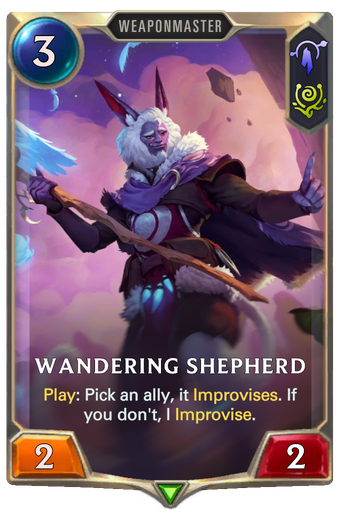 Wandering Shepherd Card Image