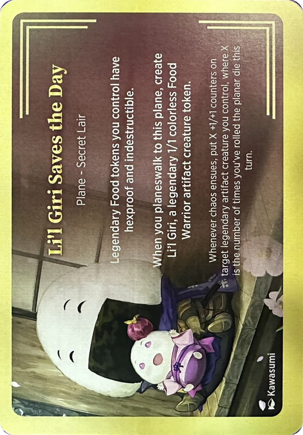 Li'l Giri Saves the Day Card Image