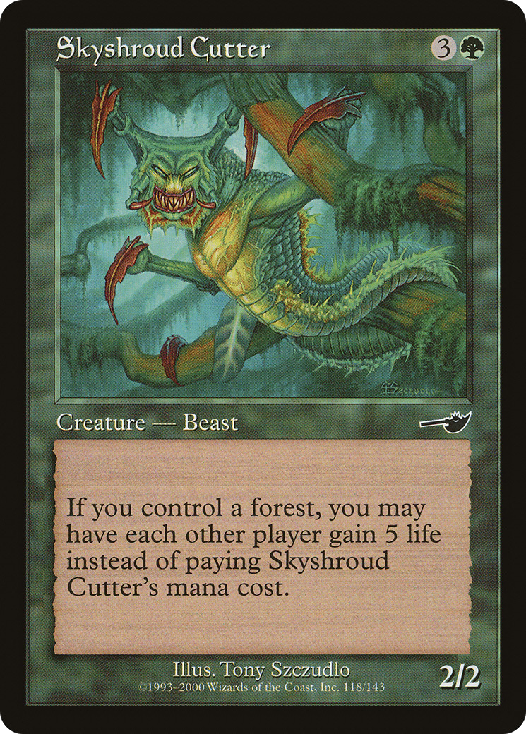 Skyshroud Cutter Card Image