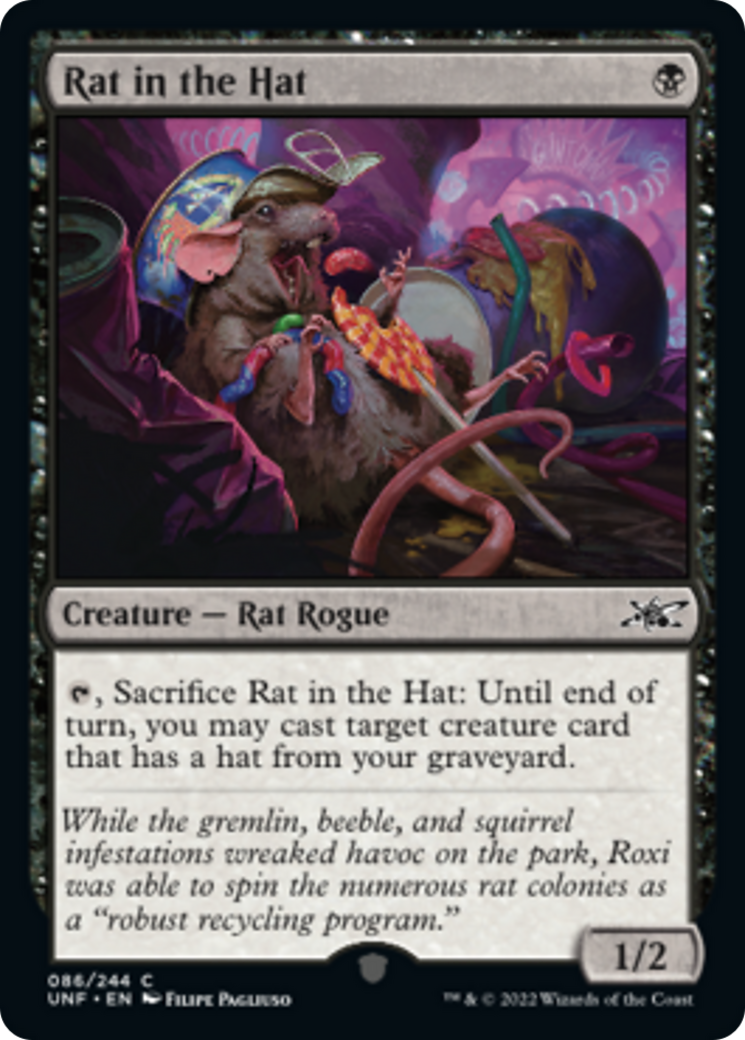 Rat in the Hat Card Image