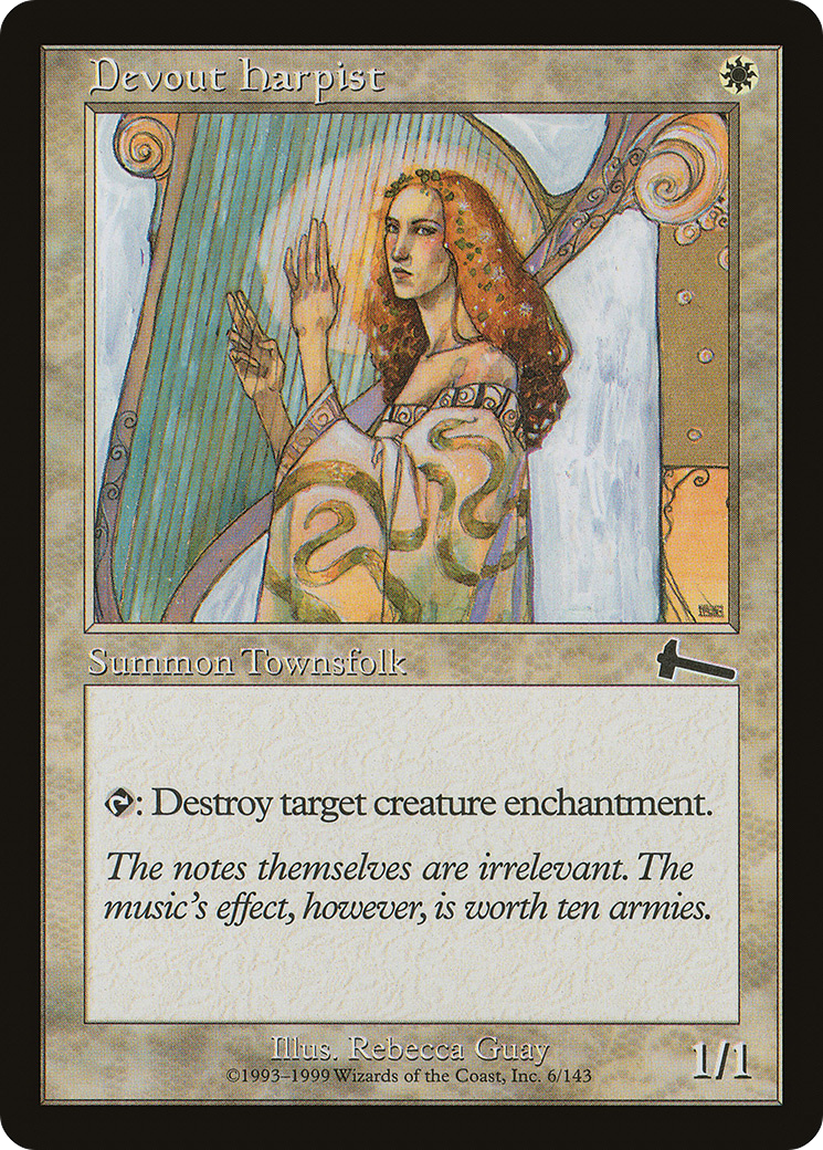 Devout Harpist Card Image