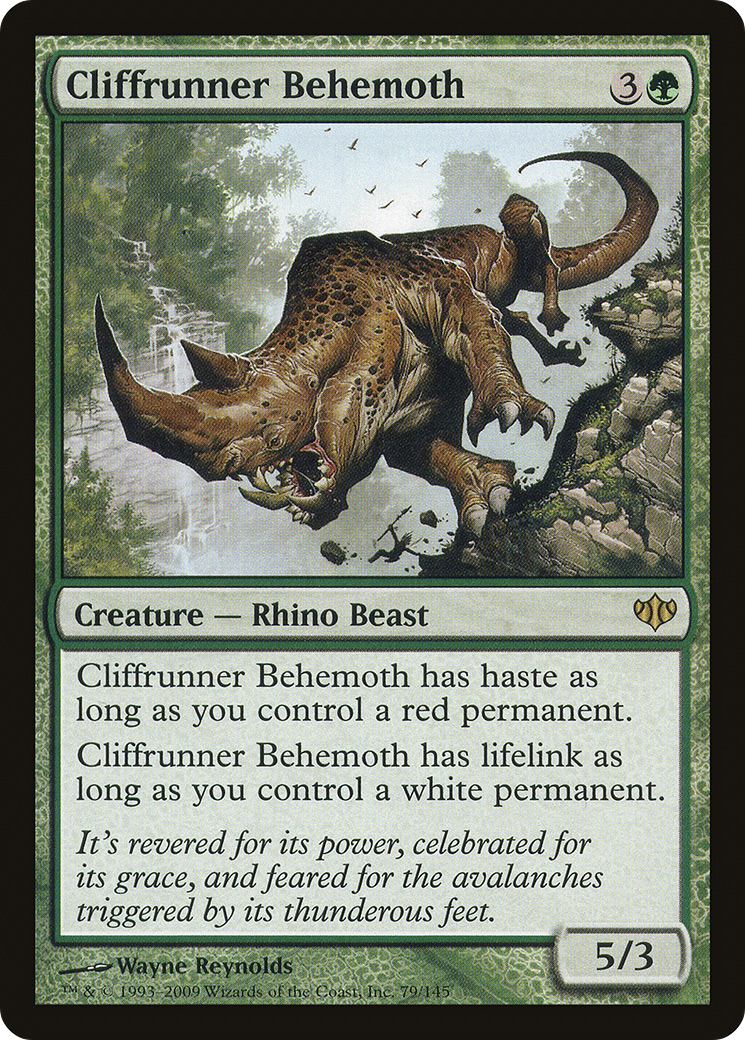 Cliffrunner Behemoth Card Image