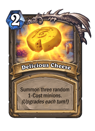 Delicious Cheese Card Image