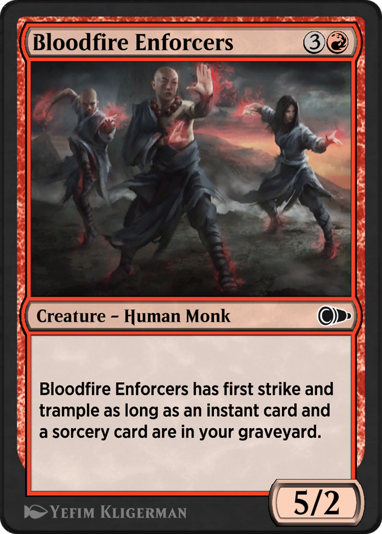 Bloodfire Enforcers Card Image