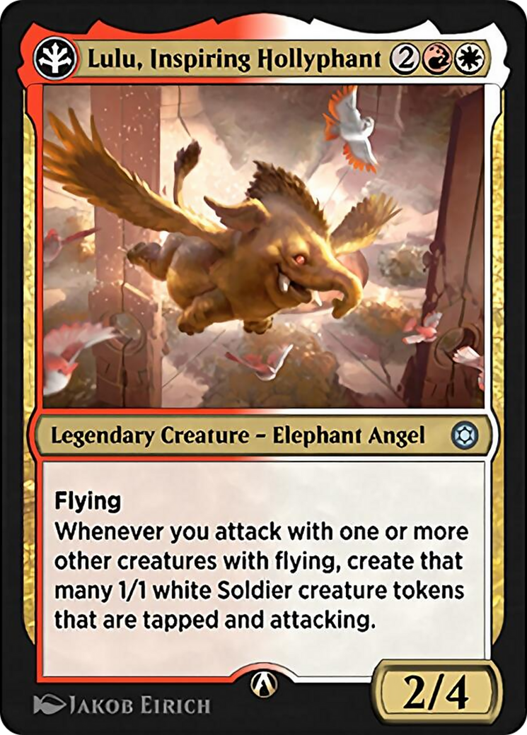 Lulu, Inspiring Hollyphant Card Image
