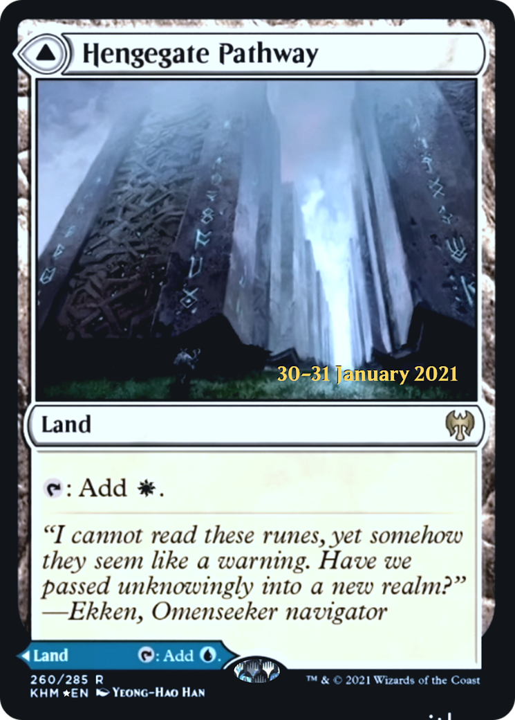 Hengegate Pathway // Mistgate Pathway Card Image