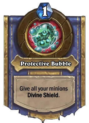 Protective Bubble Card Image