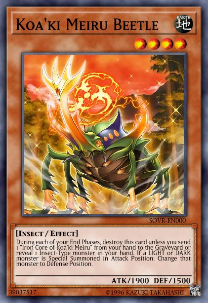 Koa'ki Meiru Beetle Card Image