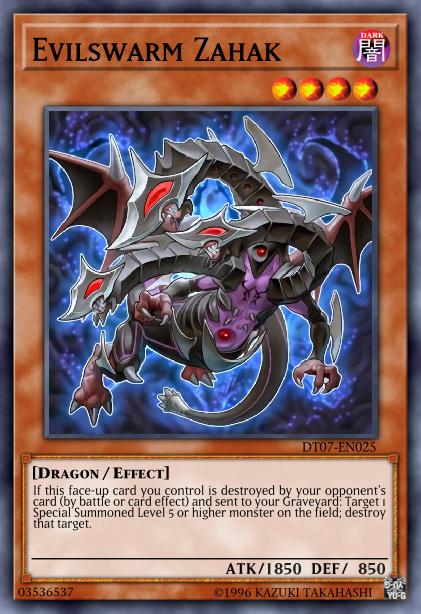 Evilswarm Zahak Card Image