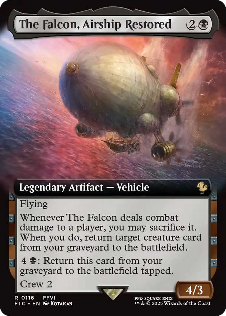 The Falcon, Airship Restored Card Image