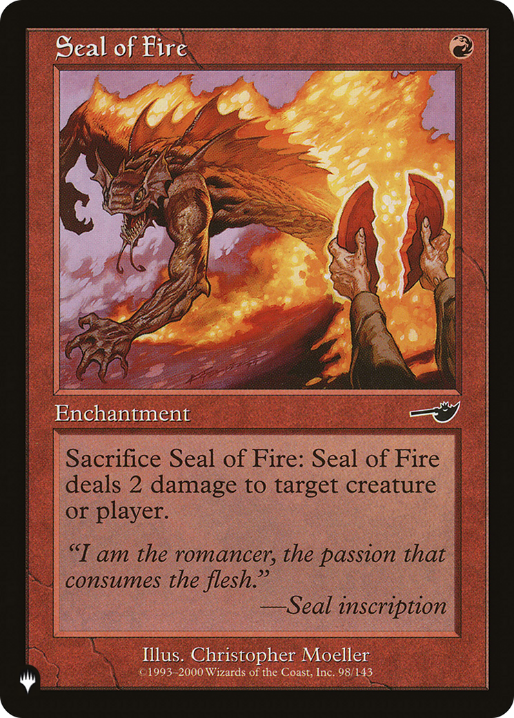 Seal of Fire Card Image