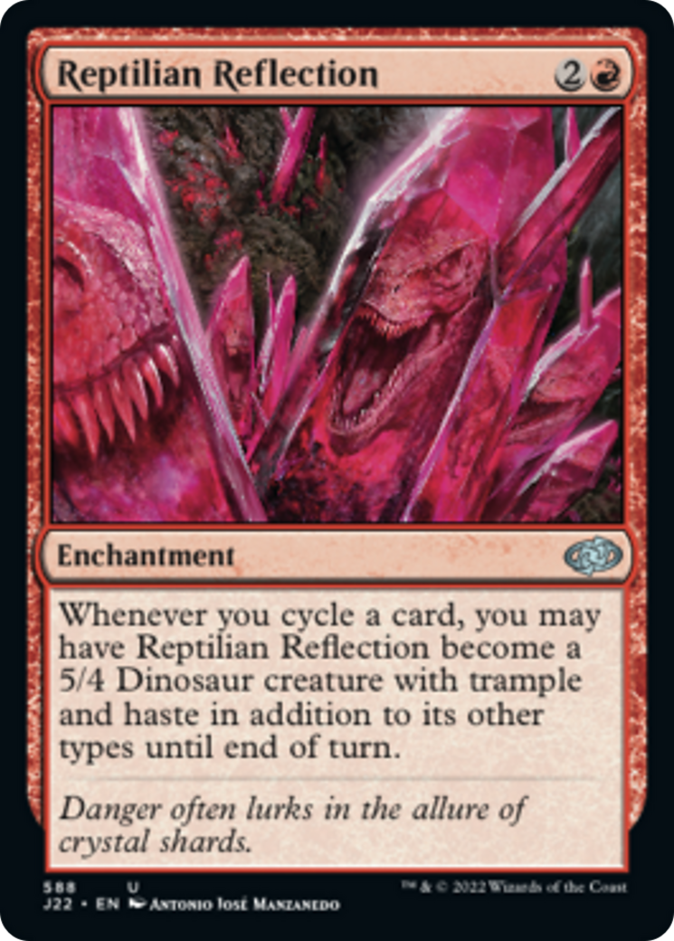 Reptilian Reflection Card Image
