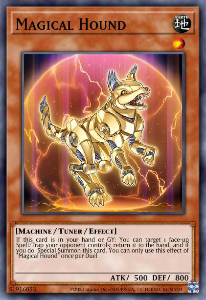 Magical Hound Card Image