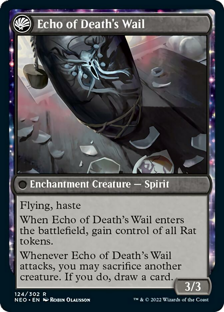 Tribute to Horobi // Echo of Death's Wail Card Image