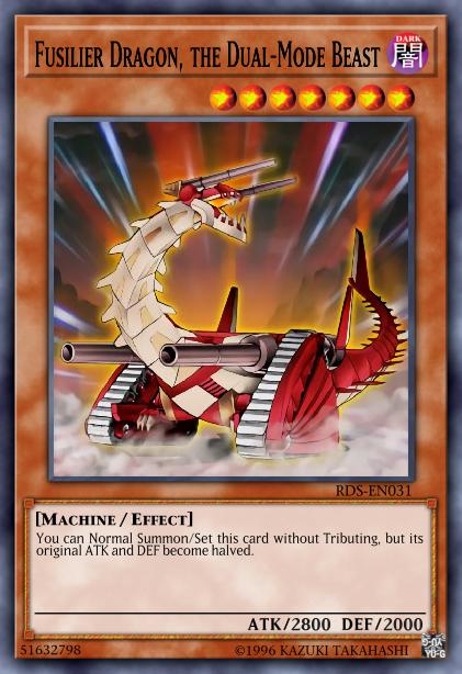 Fusilier Dragon, the Dual-Mode Beast Card Image