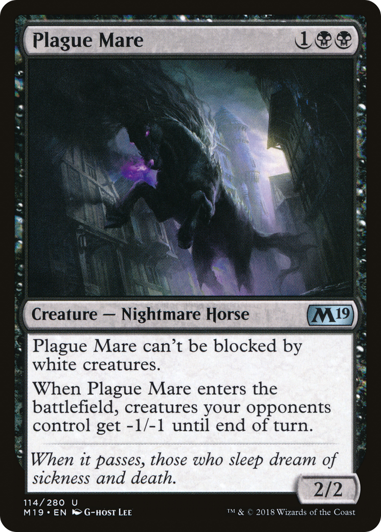 Plague Mare Card Image