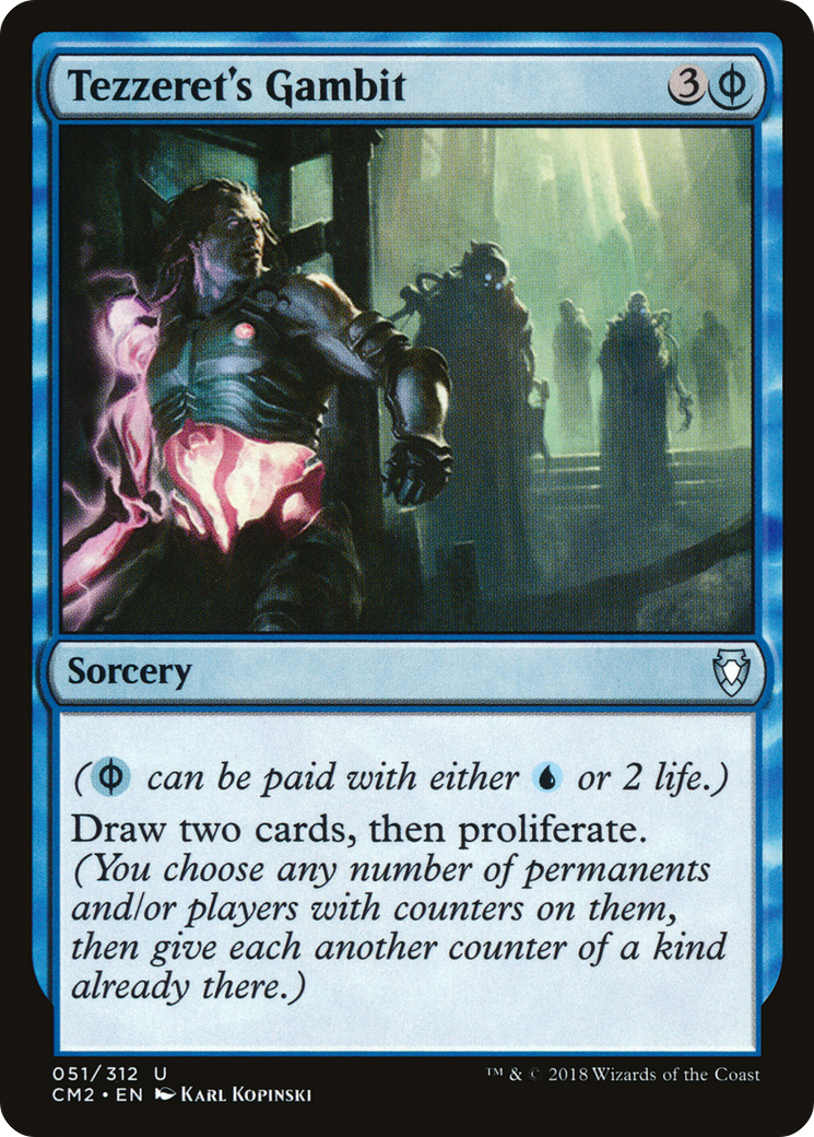 Tezzeret's Gambit Card Image