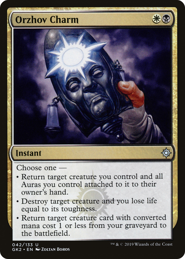 Orzhov Charm Card Image